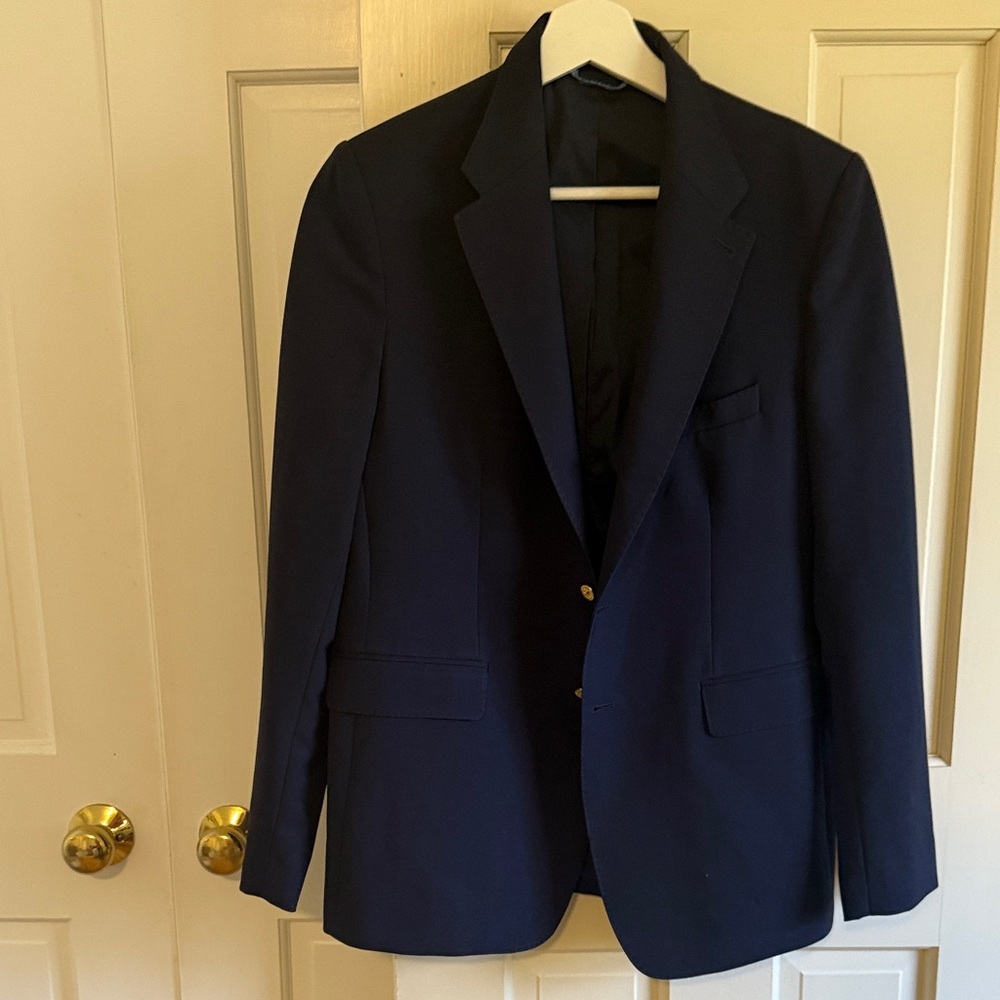 Boy size 18 Vineyard Vines Blue Blazer